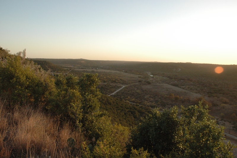 Looking south south west across Cedar Creek Valley