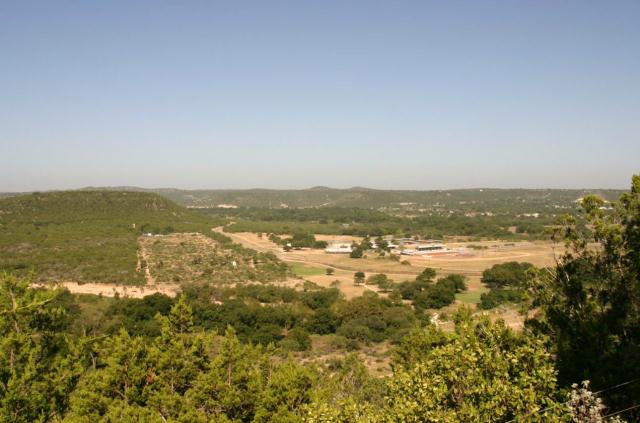 We overlook the Rodeo Grounds